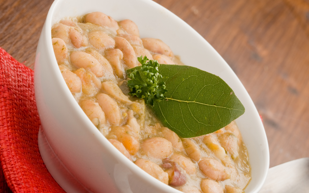 Potage aux haricots blancs et carotte