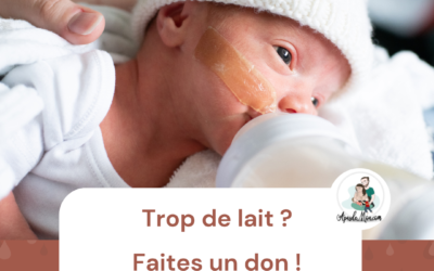 Trop de lait : faites un don !