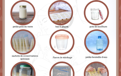Dans quoi conserver son lait maternel ?