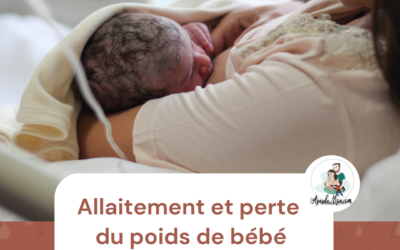 Allaitement et perte de poids de bébé