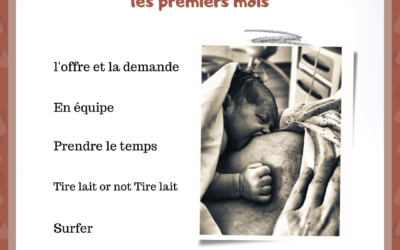 5 tips pour allaiter les premiers mois