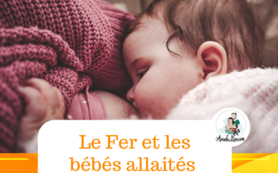 Le fer et les bébés allaités