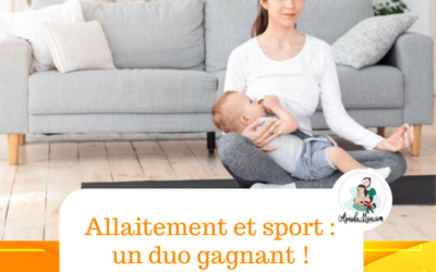 Allaitement et sport : un duo gagnant !