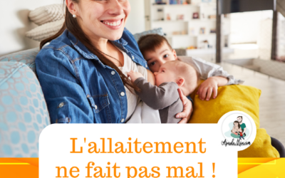 L’allaitement ne fait pas mal