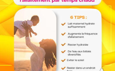 Conseils précieux pour l’allaitement par temps chaud