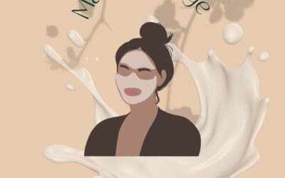 Masque visage au lait maternel